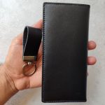 کیف پول و جاکارتی دو لت چرم طبیعی گاوی دست دوز - Image 8
