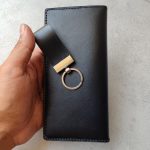 کیف پول و جاکارتی دو لت چرم طبیعی گاوی دست دوز - Image 9